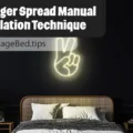 Two-Finger Spread Manual Stimulation Technique